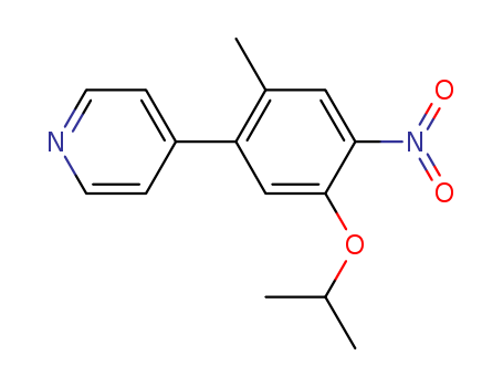 4-(5-isopropoxy-2-Methyl-4-nitrophenyl)pyridine(1032903-62-0)