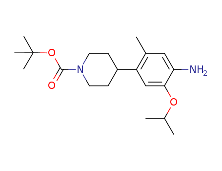 tert-Butyl 4-(4-amino-5-isopropoxy-2-methylphenyl)piperidine-1-carboxylate