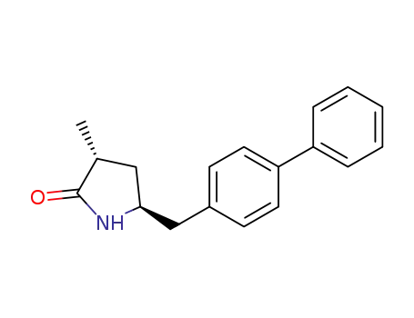 (3R,5S)-5-({[1,1'-biphenyl]-4-yl}methyl)-3-methylpyrrolidin-2-one