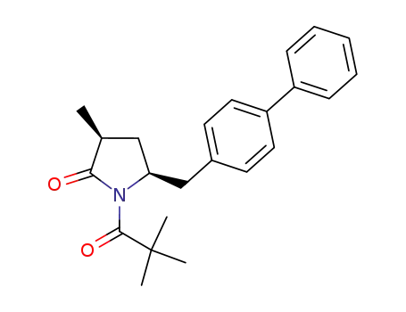 (3S,5S)-5-biphenyl-4-ylmethyl-1-(2,2-dimethylpropionyl)-3-methylpyrrolidin-2-one