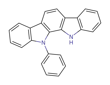 Molecular Structure of 1024598-06-8 (11-phenylindolo[2,3-a]carbazole)