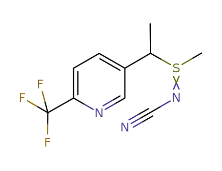 (1-{6-[trifluoromethyl]pyridin-3-yl}ethyl)-(methyl)-λ4-sulfanylidenecyanamide