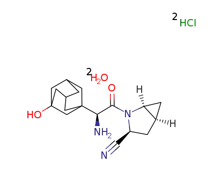 saxagliptin dihydrochloride dihydrate