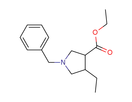 ethyl 1-benzyl-4-ethylpyrrolidine-3-carboxylate