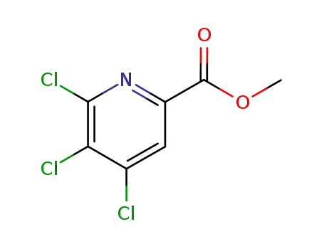 Molecular Structure of 496849-76-4 (2-Pyridinecarboxylic acid, 4,5,6-trichloro-, methyl ester)