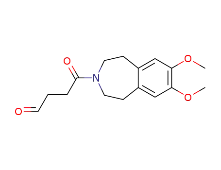 4-(7,8-dimethoxy-1,2,4,5-tetrahydro-3H-3-benzazepin-yl)-4-oxobutanal