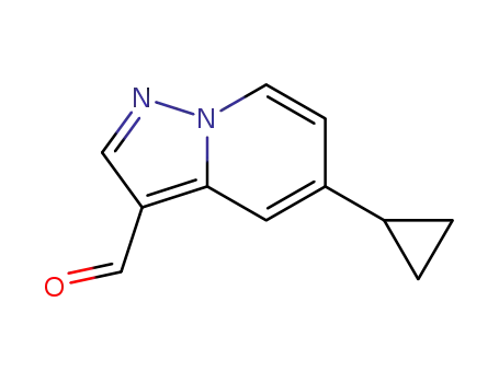 5-cyclopropylpyrazolo[1,5-a]pyridine-3-carbaldehyde