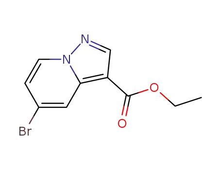 5- 브로 모-피라 졸로 [1,5-A] 피리딘 -3- 카복실산 에틸 에스테르