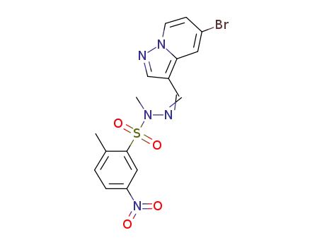 N'-((5-bromopyrazolo[1,5-a]pyridin-3-yl)methylene)-N,2-dimethyl-5-nitrobenzenesulfonohydrazide