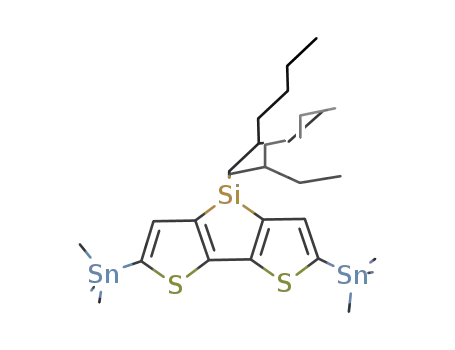 2,2′-bistrimethylstannyl-4,4′-bis-(2-ethylhexyl)dithieno[3,2-b:2′,3′-d]silole