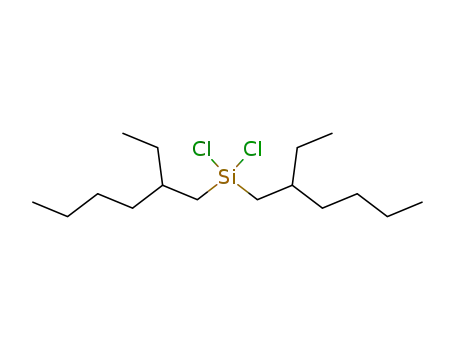Molecular Structure of 1089687-03-5 (Di(2-ethylhexyl)dichlorosilane)