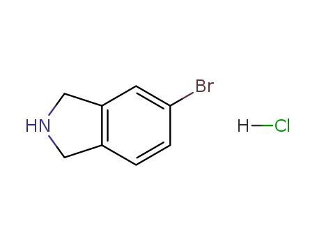 Molecular Structure of 919346-89-7 (5-Bromo-2,3-dihydro-1H-isoindole hydrochloride)