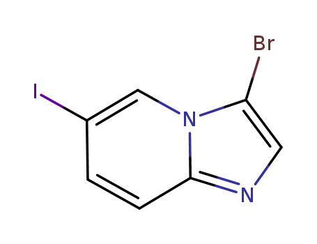 Imidazo[1,2-a]pyridine, 3-bromo-6-iodo-