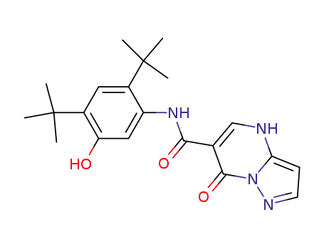 N-(2,4-di-tert-butyl-5-hydroxyphenyl)-7-oxo-4,7-dihydropyrazolo[1,5-a]pyrimidine-6-carboxamide