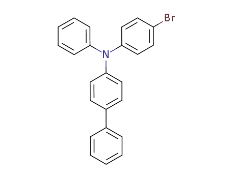Molecular Structure of 503299-24-9 (N-(4-broMophenyl)-N-phenyl-[1,1'-Biphenyl]-4-aMine)