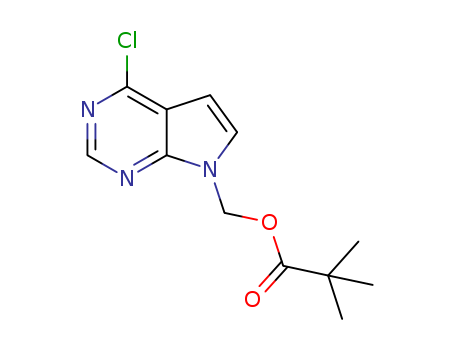 (4-Chloro-7H-pyrrolo[2,3-d]pyrimidin-7-yl)methyl pivalate