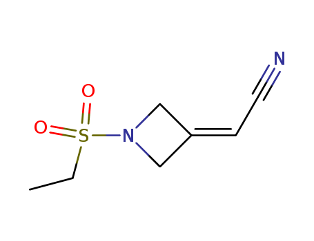 2-[1-(ethylsulfonyl)azetidin-3-ylidene]acetonitrile
