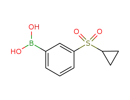 3-(cyclopropylsulfonyl)phenylboronic acid