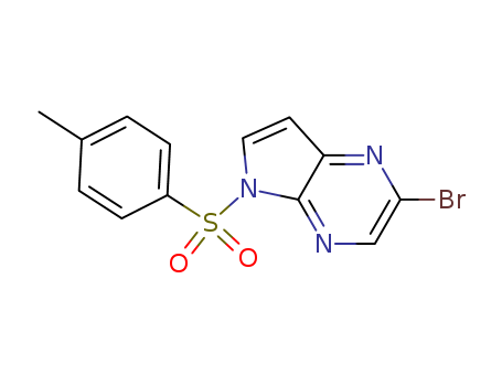 2-Bromo-5-tosyl-5H-pyrrolo[2,3-b]pyrazine