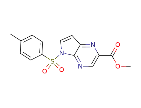 methyl 5-tosyl-5H-pyrrolo[2,3-b]pyrazine-2-carboxylate