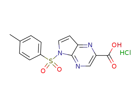 5-tosylpyrrolo[2,3-b]pyrazine-2-carboxylic acid hydrochloride