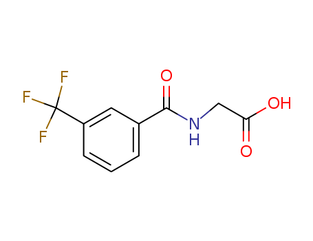 2-{[3-(Trifluoromethyl)benzoyl]amino}acetic acid