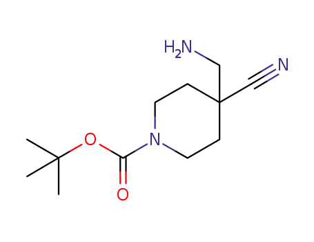 tert-부틸 4-(aMinoMethyl)-4-시아노피페리딘-1-카르복실레이트
