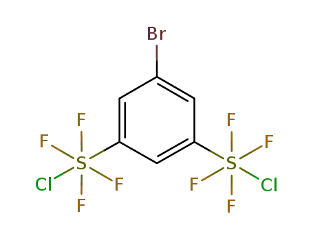 5-bromobenzene-1,3-bis(sulfur chlorotetrafluoride)