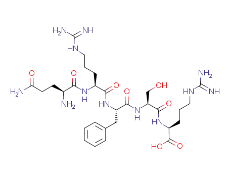 L-Arginine,L-glutaminyl-L-arginyl-L-phenylalanyl-L-seryl-