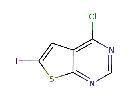 4-chloro-6-iodo-thieno[2,3-d]pyrimidine