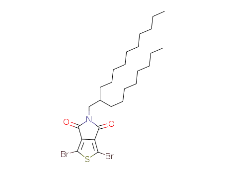 1,3-dibromo-5-(2-octyl-1-dodecly)-4H-thieno[3,4-c]pyrrol-4,6(5H)-dione
