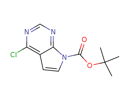 tert-butyl 4-chloro-7H-pyrrolo[2,3-d]pyrimidine-7-carboxylate