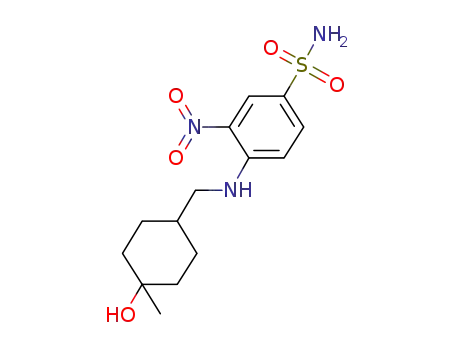 4-((((1r,4r)-4-hydroxy-4-methylcyclohexyl)methyl)amino)-3-nitrobenzenesulfonamide
