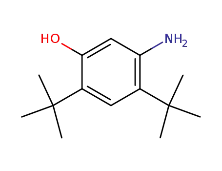 Molecular Structure of 873055-58-4 (5-Amino-2,4-di-tert-butylphenol)