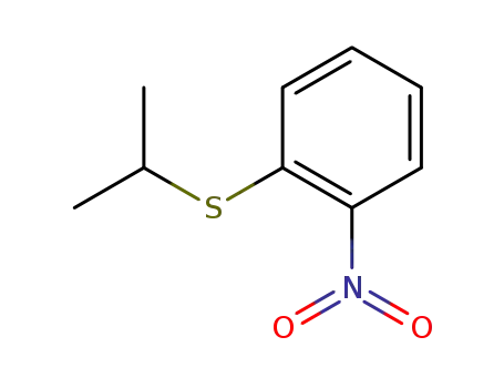 Molecular Structure of 70415-85-9 (isopropyl(2-nitrophenyl)sulfane)