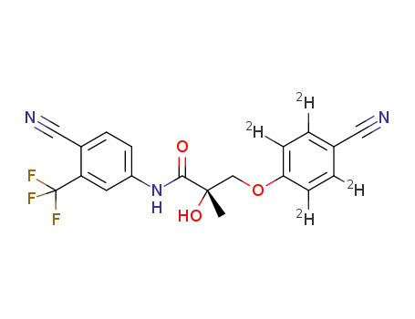 (2S)-3-(4-Cyanophenoxy-2,3,5,6-d4)-N-[4-cyano-3-