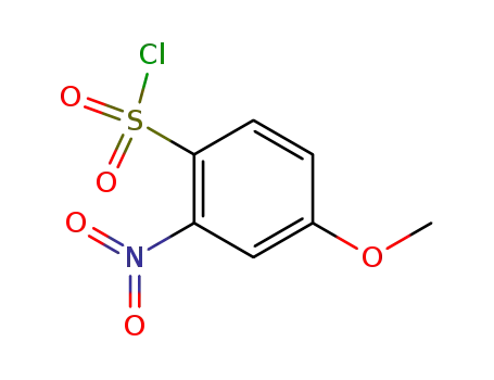 Molecular Structure of 18092-54-1 (4-METHOXY-2-NITROBENZENESULFONYL CHLORIDE)
