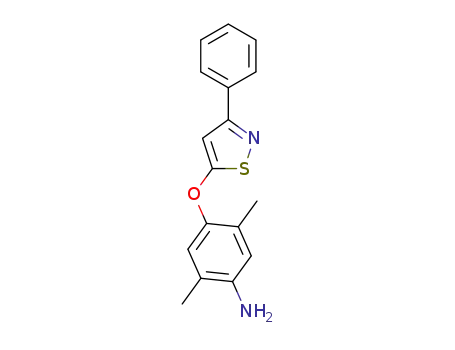 2,5-dimethyl-4-[(3-phenylisothiazol-5-yl)oxy]aniline