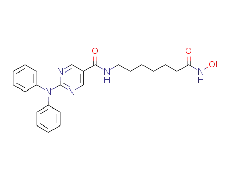 2-(Diphenylamino)-N-[7-(hydroxyamino)-7-oxoheptyl]-5-pyrimidinecarboxamide