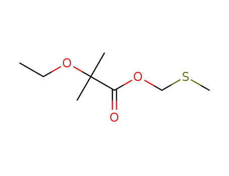 methylthiomethyl 2-ethoxy-2-methylpropanoate
