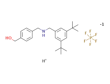 N-[4-(hydroxymethyl)benzyl]-3,5-di-tert-butylbenzylammonium hexafluorophosphate