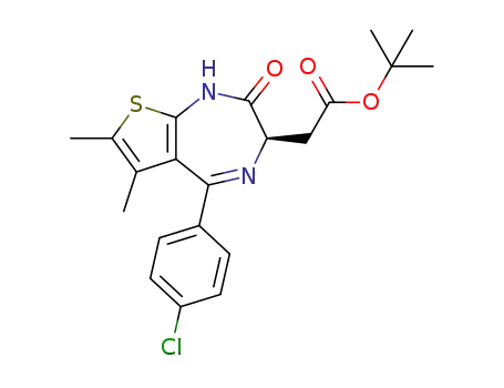 (R)-tert-butyl 2-(5-(4-chlorophenyl)-6,7-dimethyl-2-oxo-2,3-dihydro-1H-thieno[2,3-e][1,4]diazepin-3-yl)acetate