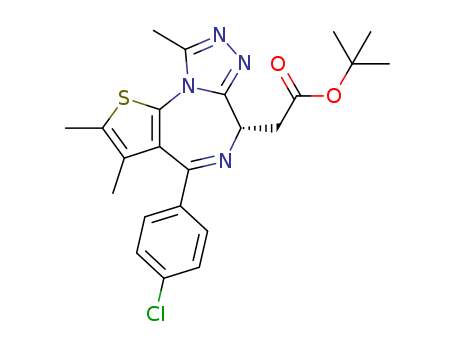 (S)-tert-butyl 2-(4-(4-chlorophenyl)-2,3,9-triMethyl-6H-thieno[3,2-f][1,2,4]triazolo[4,3-a][1,4]diazepin-6-yl)acetate