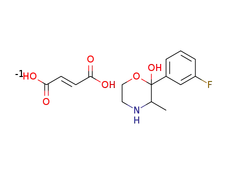 2-(3-fluorophenyl)-3-methylmorpholin-2-ol fumarate