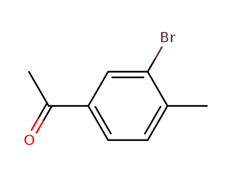 Molecular Structure of 40180-80-1 (3'-BROMO-4'-METHYLACETOPHENONE)