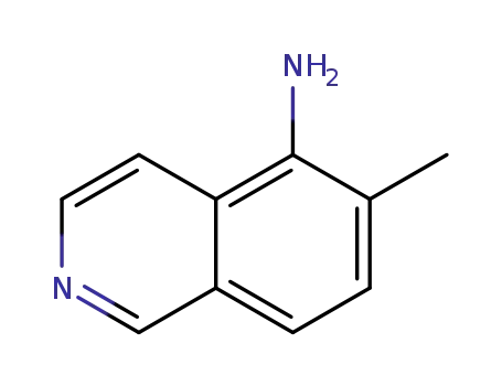 Molecular Structure of 188120-79-8 (5-amino-6-methylisoquinoline)