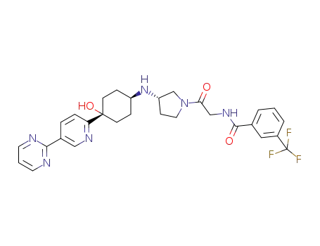 Molecular Structure of 1341224-83-6 (INCB8761(PF-4136309))
