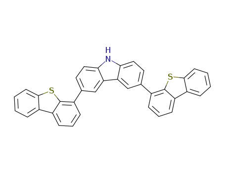 3,6-di(benzothiophen-4-yl)-9H-carbazole