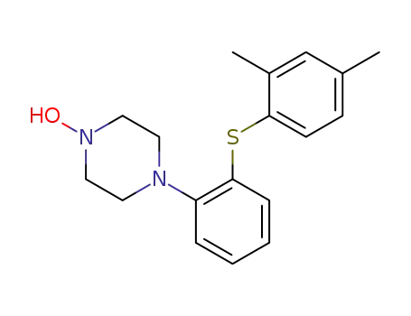 4-[2-(2,4-dimethyl-phenylsulfanyl)-phenyl]-piperazin-1-ol