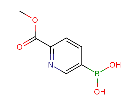 6-(Methoxycarbonyl)pyridin-3-ylboronic acid, methyl 5-boronopyridine-2-carboxylate